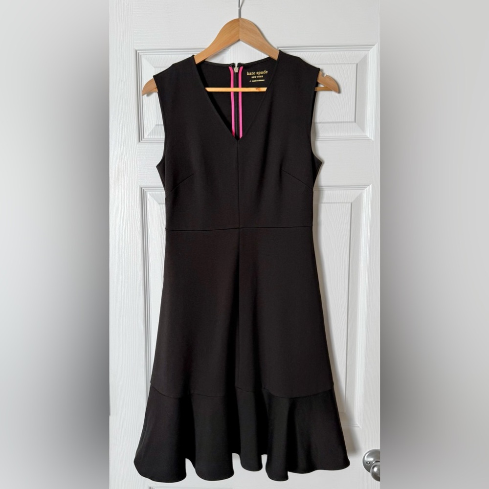 Kate Spade Sleeveless Black Dress